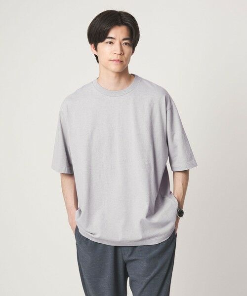 green label relaxing / グリーンレーベル リラクシング Tシャツ | オーバーダイ クルーネック 半袖 Tシャツ カットソー | 詳細4