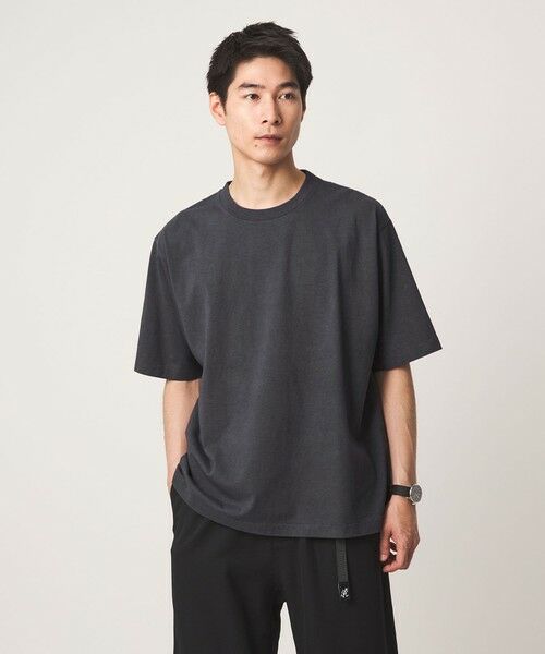 green label relaxing / グリーンレーベル リラクシング Tシャツ | オーバーダイ クルーネック 半袖 Tシャツ カットソー | 詳細7