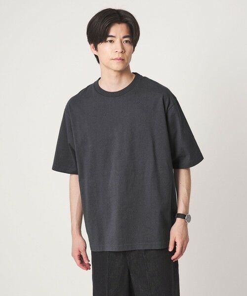 green label relaxing / グリーンレーベル リラクシング Tシャツ | オーバーダイ クルーネック 半袖 Tシャツ カットソー | 詳細9