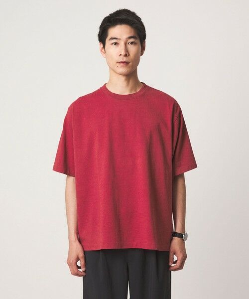 green label relaxing / グリーンレーベル リラクシング Tシャツ | オーバーダイ クルーネック 半袖 Tシャツ カットソー | 詳細19