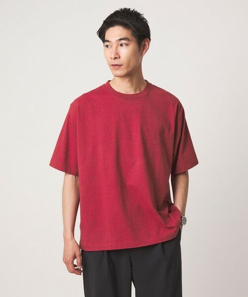 green label relaxing / グリーンレーベル リラクシング Tシャツ | オーバーダイ クルーネック 半袖 Tシャツ カットソー | 詳細18