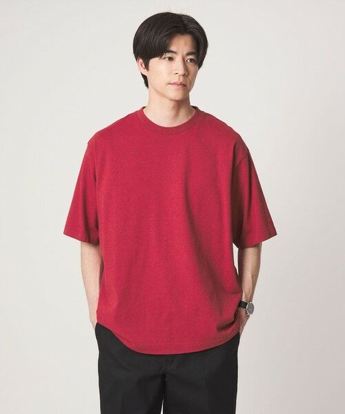 green label relaxing / グリーンレーベル リラクシング Tシャツ | オーバーダイ クルーネック 半袖 Tシャツ カットソー | 詳細17