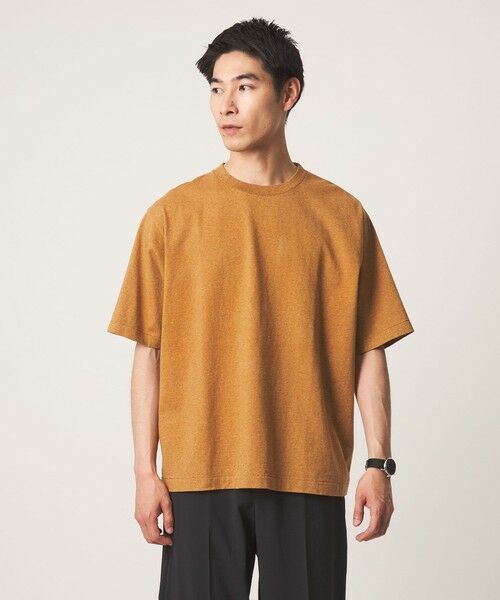 green label relaxing / グリーンレーベル リラクシング Tシャツ | オーバーダイ クルーネック 半袖 Tシャツ カットソー | 詳細27