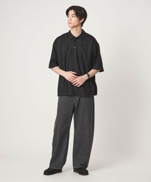 green label relaxing / グリーンレーベル リラクシング Tシャツ | FINE BASIC バランサーキュラー 半袖 ポロシャツ | 詳細1