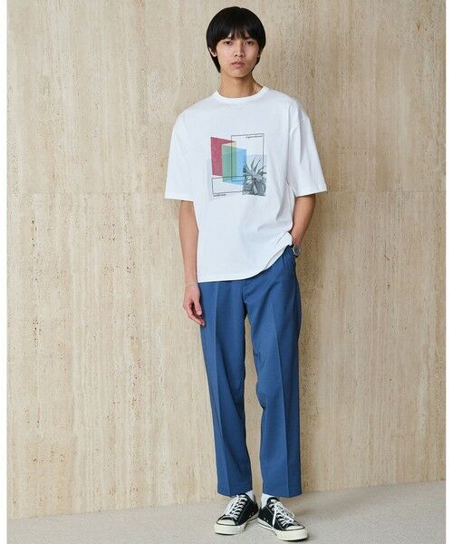 green label relaxing / グリーンレーベル リラクシング Tシャツ | ＜Phospho Graphica＞グラフィック 半袖 Tシャツ カットソー | 詳細1