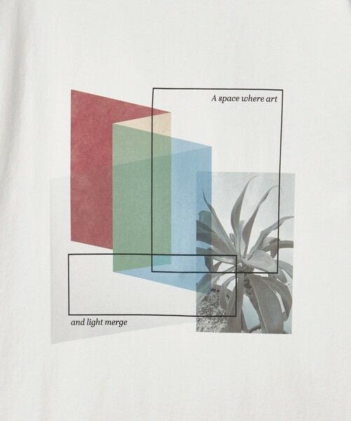 green label relaxing / グリーンレーベル リラクシング Tシャツ | ＜Phospho Graphica＞グラフィック 半袖 Tシャツ カットソー | 詳細2