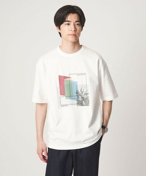 green label relaxing / グリーンレーベル リラクシング Tシャツ | ＜Phospho Graphica＞グラフィック 半袖 Tシャツ カットソー | 詳細2