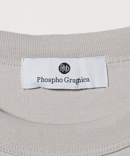 green label relaxing / グリーンレーベル リラクシング Tシャツ | ＜Phospho Graphica＞グラフィック 半袖 Tシャツ カットソー | 詳細12