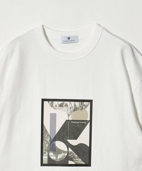 green label relaxing / グリーンレーベル リラクシング Tシャツ | ＜Phospho Graphica＞グラフィック 半袖 Tシャツ カットソー | 詳細14