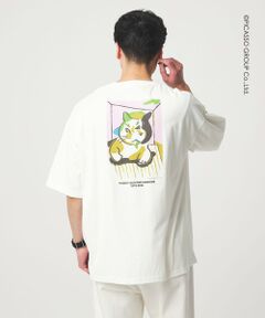 green label relaxing / グリーンレーベル リラクシング Tシャツ | 【別注】＜PABLO PICASSO＞インスパイアアート プリント 半袖 Tシャツ カットソー