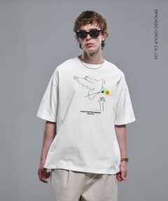 green label relaxing / グリーンレーベル リラクシング Tシャツ | 【別注】＜PABLO PICASSO＞インスパイアアート プリント 半袖 Tシャツ カットソー