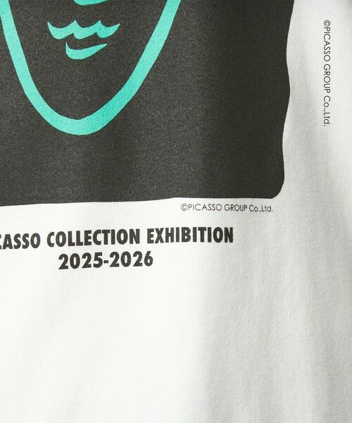 green label relaxing / グリーンレーベル リラクシング Tシャツ | 【別注】＜PABLO PICASSO＞インスパイアアート プリント 半袖 Tシャツ カットソー | 詳細6