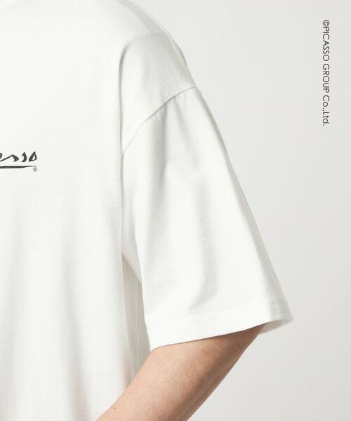 green label relaxing / グリーンレーベル リラクシング Tシャツ | 【別注】＜PABLO PICASSO＞インスパイアアート プリント 半袖 Tシャツ カットソー | 詳細13