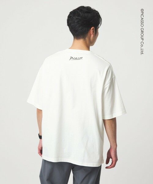 green label relaxing / グリーンレーベル リラクシング Tシャツ | 【別注】＜PABLO PICASSO＞インスパイアアート プリント 半袖 Tシャツ カットソー | 詳細20