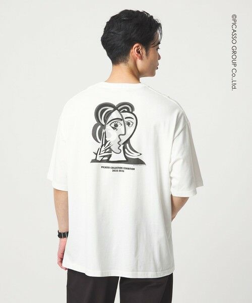 green label relaxing / グリーンレーベル リラクシング Tシャツ | 【別注】＜PABLO PICASSO＞インスパイアアート プリント 半袖 Tシャツ カットソー | 詳細28