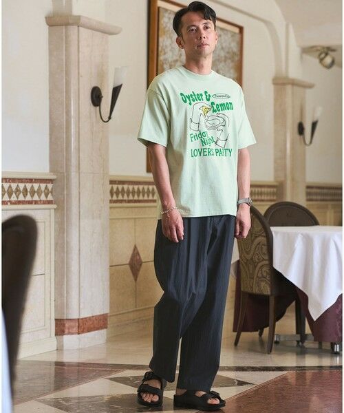 green label relaxing / グリーンレーベル リラクシング Tシャツ | 【別注】＜SCREEN STARS＞GLR シーフード 半袖 Tシャツ | 詳細24