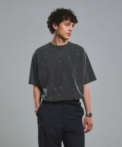 green label relaxing / グリーンレーベル リラクシング Tシャツ | 【別注】＜SCREEN STARS＞GLR ドロップ ペイント 半袖 Tシャツ