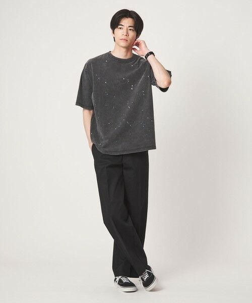 green label relaxing / グリーンレーベル リラクシング Tシャツ | 【別注】＜SCREEN STARS＞GLR ドロップ ペイント 半袖 Tシャツ | 詳細3