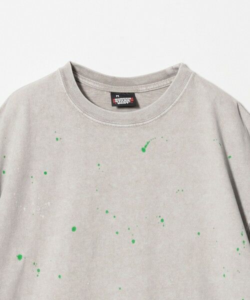green label relaxing / グリーンレーベル リラクシング Tシャツ | 【別注】＜SCREEN STARS＞GLR ドロップ ペイント 半袖 Tシャツ | 詳細12