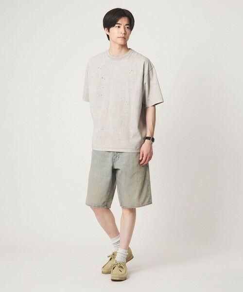 green label relaxing / グリーンレーベル リラクシング Tシャツ | 【別注】＜SCREEN STARS＞GLR ドロップ ペイント 半袖 Tシャツ | 詳細7