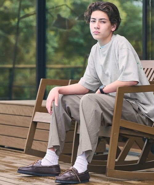 green label relaxing / グリーンレーベル リラクシング Tシャツ | 【別注】＜SCREEN STARS＞GLR ドロップ ペイント 半袖 Tシャツ | 詳細9