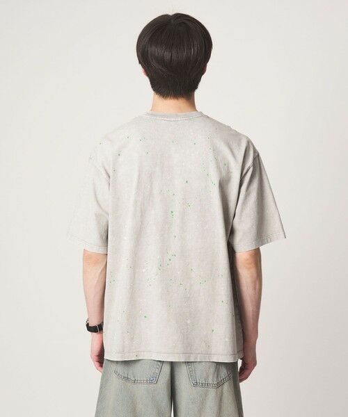 green label relaxing / グリーンレーベル リラクシング Tシャツ | 【別注】＜SCREEN STARS＞GLR ドロップ ペイント 半袖 Tシャツ | 詳細10