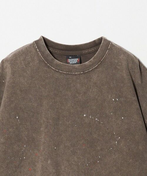 green label relaxing / グリーンレーベル リラクシング Tシャツ | 【別注】＜SCREEN STARS＞GLR ドロップ ペイント 半袖 Tシャツ | 詳細15