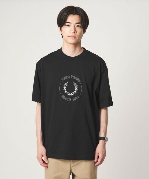 green label relaxing / グリーンレーベル リラクシング Tシャツ | ＜FRED PERRY＞サークル グラフィック ロゴ 半袖 Tシャツ | 詳細7