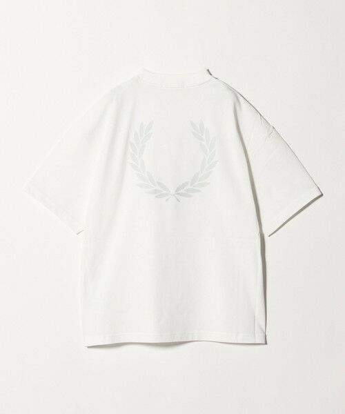 green label relaxing / グリーンレーベル リラクシング Tシャツ | ＜FRED PERRY＞バックプリント ローレル リース 半袖 Tシャツ カットソー | 詳細4