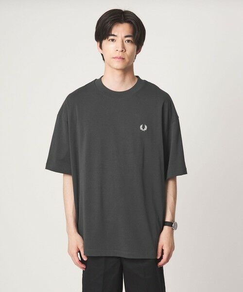 green label relaxing / グリーンレーベル リラクシング Tシャツ | ＜FRED PERRY＞バックプリント ローレル リース 半袖 Tシャツ カットソー | 詳細13