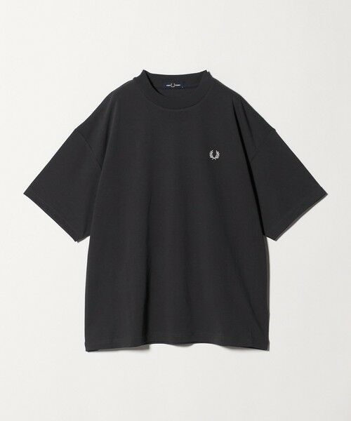 green label relaxing / グリーンレーベル リラクシング Tシャツ | ＜FRED PERRY＞バックプリント ローレル リース 半袖 Tシャツ カットソー（DK.GRAY）