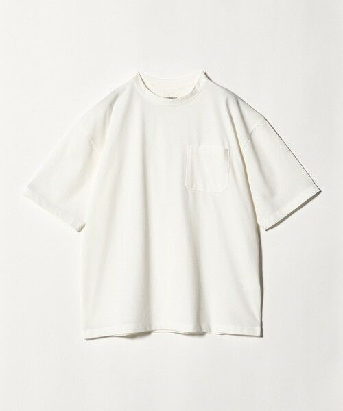 green label relaxing / グリーンレーベル リラクシング Tシャツ | 【別注/WEB限定】<3/2 WORKS>GLR ユーティリティ 半袖 Tシャツ カットソー(OFF WHITE)