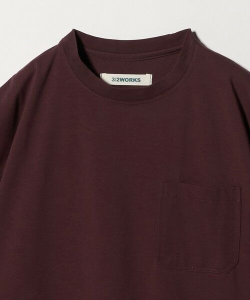 green label relaxing / グリーンレーベル リラクシング Tシャツ | 【別注/WEB限定】<3/2 WORKS>GLR ユーティリティ 半袖 Tシャツ カットソー | 詳細12