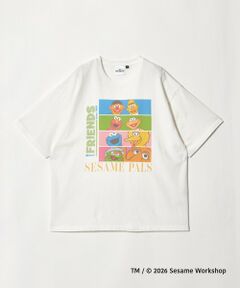 green label relaxing / グリーンレーベル リラクシング Tシャツ | 【別注】＜URBAMENT＞「セサミストリート」半袖 Tシャツ