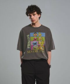 green label relaxing / グリーンレーベル リラクシング Tシャツ | 【別注】＜URBAMENT＞「セサミストリート」半袖 Tシャツ