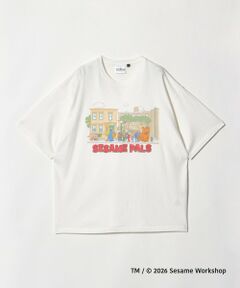 green label relaxing / グリーンレーベル リラクシング Tシャツ | 【別注】＜URBAMENT＞「セサミストリート」半袖 Tシャツ