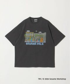 green label relaxing / グリーンレーベル リラクシング Tシャツ | 【別注】＜URBAMENT＞「セサミストリート」半袖 Tシャツ