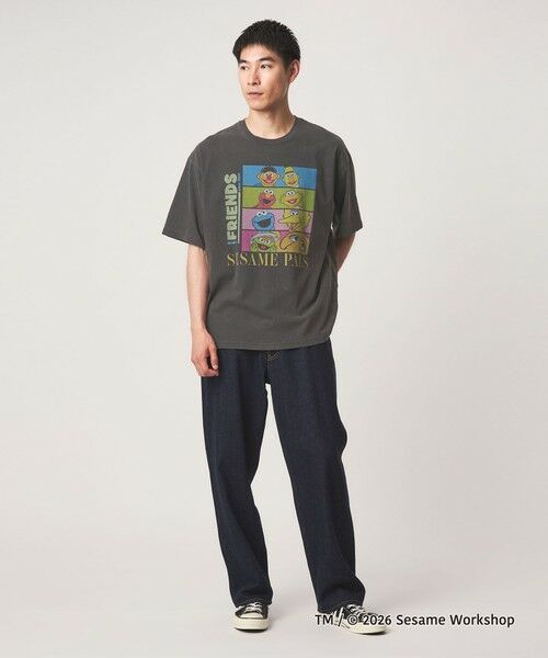 green label relaxing / グリーンレーベル リラクシング Tシャツ | 【別注】<URBAMENT>「セサミストリート」半袖 Tシャツ | 詳細2