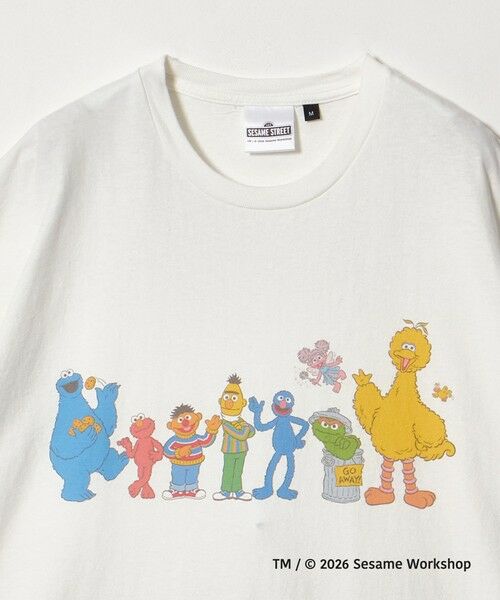green label relaxing / グリーンレーベル リラクシング Tシャツ | 【別注】＜URBAMENT＞「セサミストリート」半袖 Tシャツ | 詳細12