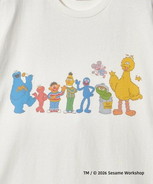 green label relaxing / グリーンレーベル リラクシング Tシャツ | 【別注】＜URBAMENT＞「セサミストリート」半袖 Tシャツ | 詳細13