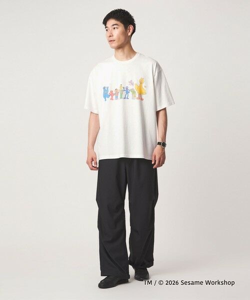 green label relaxing / グリーンレーベル リラクシング Tシャツ | 【別注】<URBAMENT>「セサミストリート」半袖 Tシャツ | 詳細13