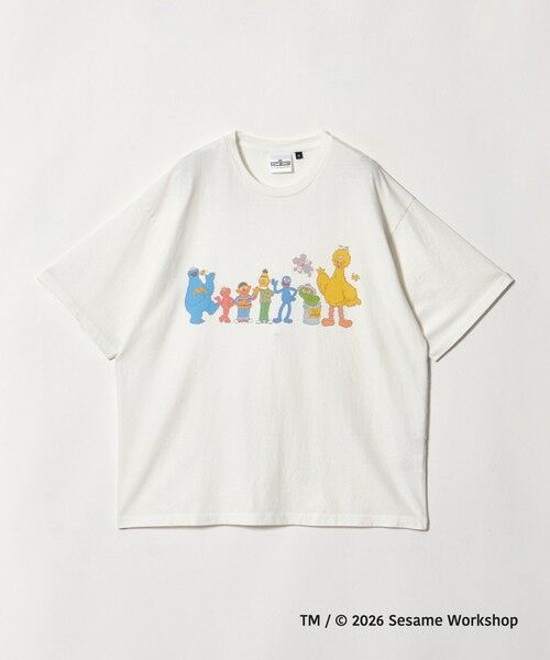 green label relaxing / グリーンレーベル リラクシング Tシャツ | 【別注】＜URBAMENT＞「セサミストリート」半袖 Tシャツ（その他1）