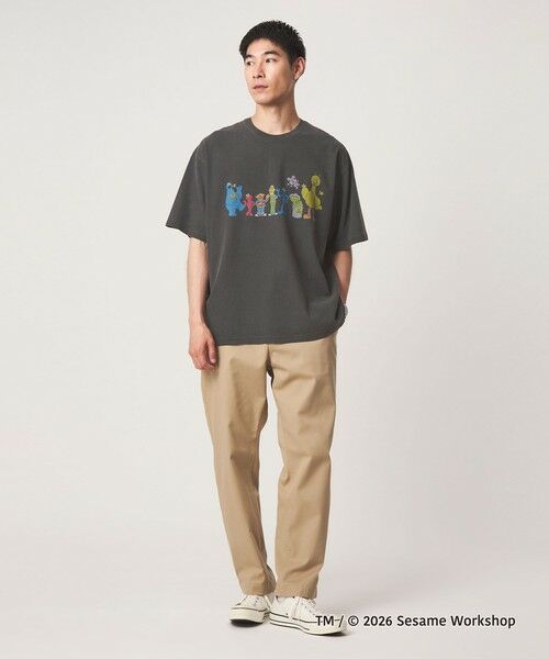 green label relaxing / グリーンレーベル リラクシング Tシャツ | 【別注】<URBAMENT>「セサミストリート」半袖 Tシャツ | 詳細14