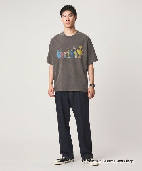 green label relaxing / グリーンレーベル リラクシング Tシャツ | 【別注】<URBAMENT>「セサミストリート」半袖 Tシャツ | 詳細15