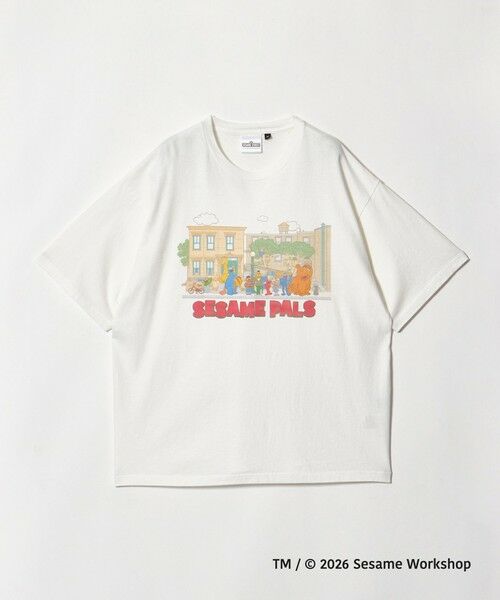 green label relaxing / グリーンレーベル リラクシング Tシャツ | 【別注】＜URBAMENT＞「セサミストリート」半袖 Tシャツ（その他4）
