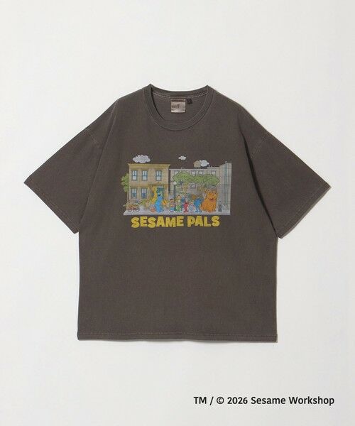 green label relaxing / グリーンレーベル リラクシング Tシャツ | 【別注】＜URBAMENT＞「セサミストリート」半袖 Tシャツ | 詳細27