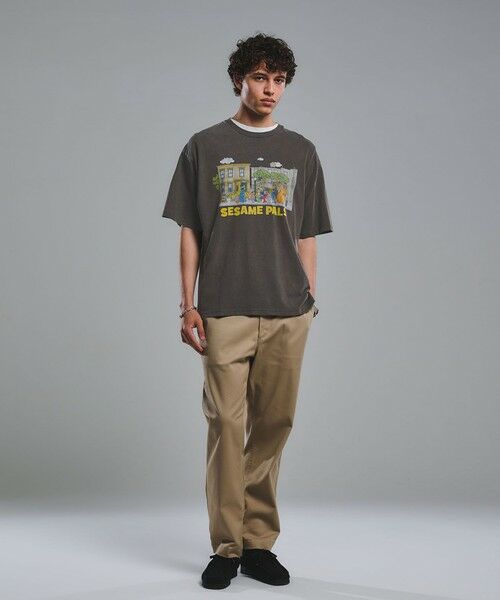green label relaxing / グリーンレーベル リラクシング Tシャツ | 【別注】＜URBAMENT＞「セサミストリート」半袖 Tシャツ | 詳細26