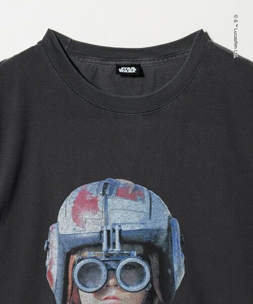 green label relaxing / グリーンレーベル リラクシング Tシャツ | 【別注】＜GOOD ROCK SPEED＞『スター・ウォーズ』ガーメントダイ 半袖 Tシャツ | 詳細10
