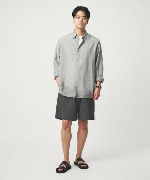 green label relaxing / グリーンレーベル リラクシング ショート・ハーフ・半端丈パンツ | Dot Air ワイド ユーティリティー ショート パンツ ショーツ -ストレッチ- | 詳細5