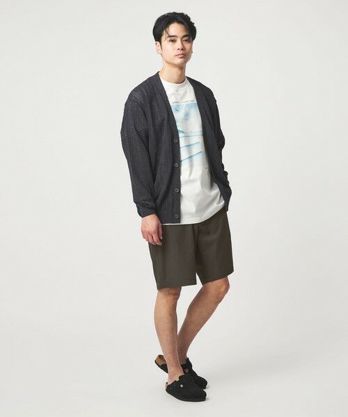 green label relaxing / グリーンレーベル リラクシング ショート・ハーフ・半端丈パンツ | Dot Air ワイド ユーティリティー ショート パンツ ショーツ -ストレッチ- | 詳細14